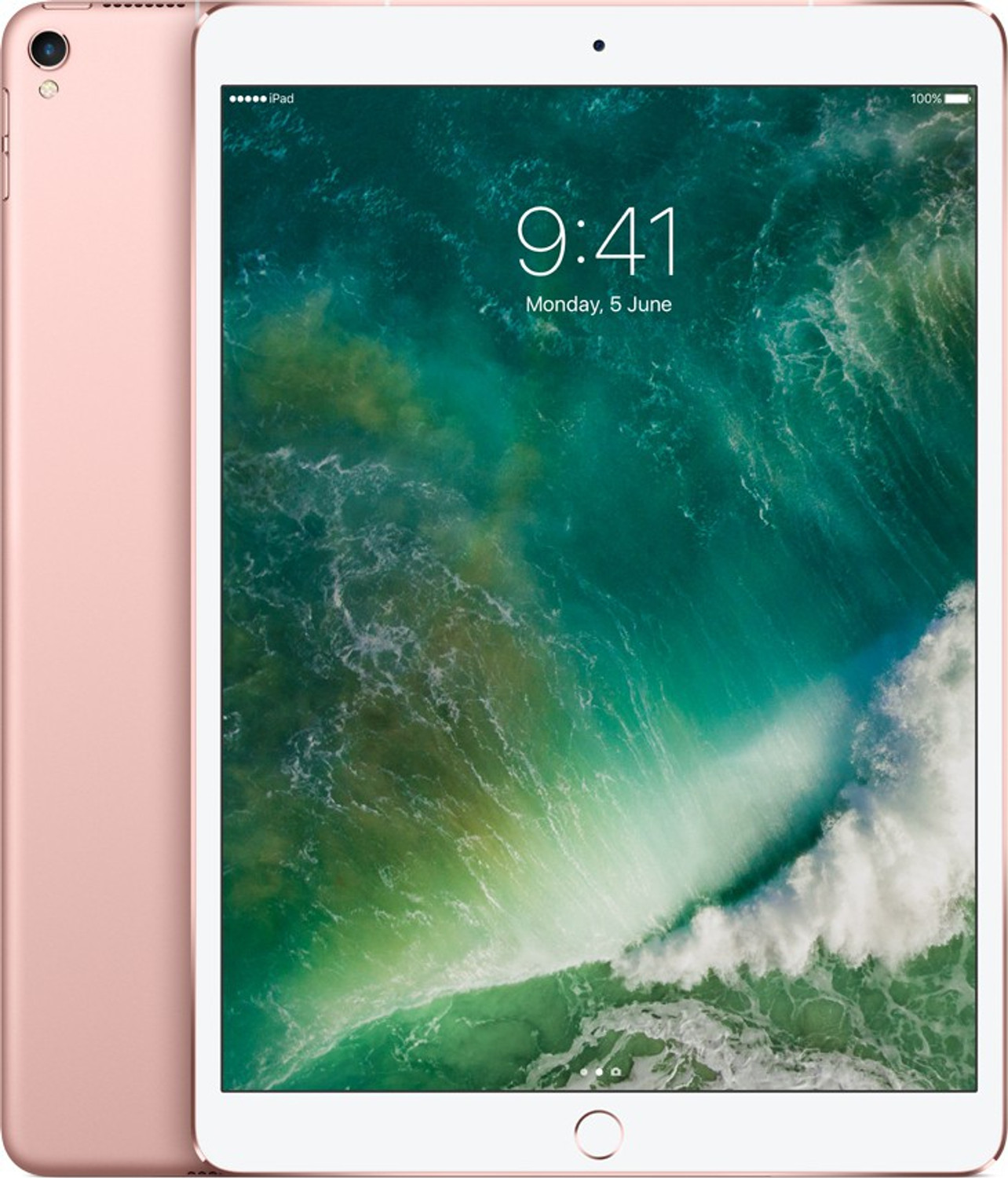 Image of Apple iPad Pro 512 GB ROM 10.5 inch with 4G A10X Fusion Chip with 64‑bit Architecture with Embedded M10 Coprocessor (Rose Gold)