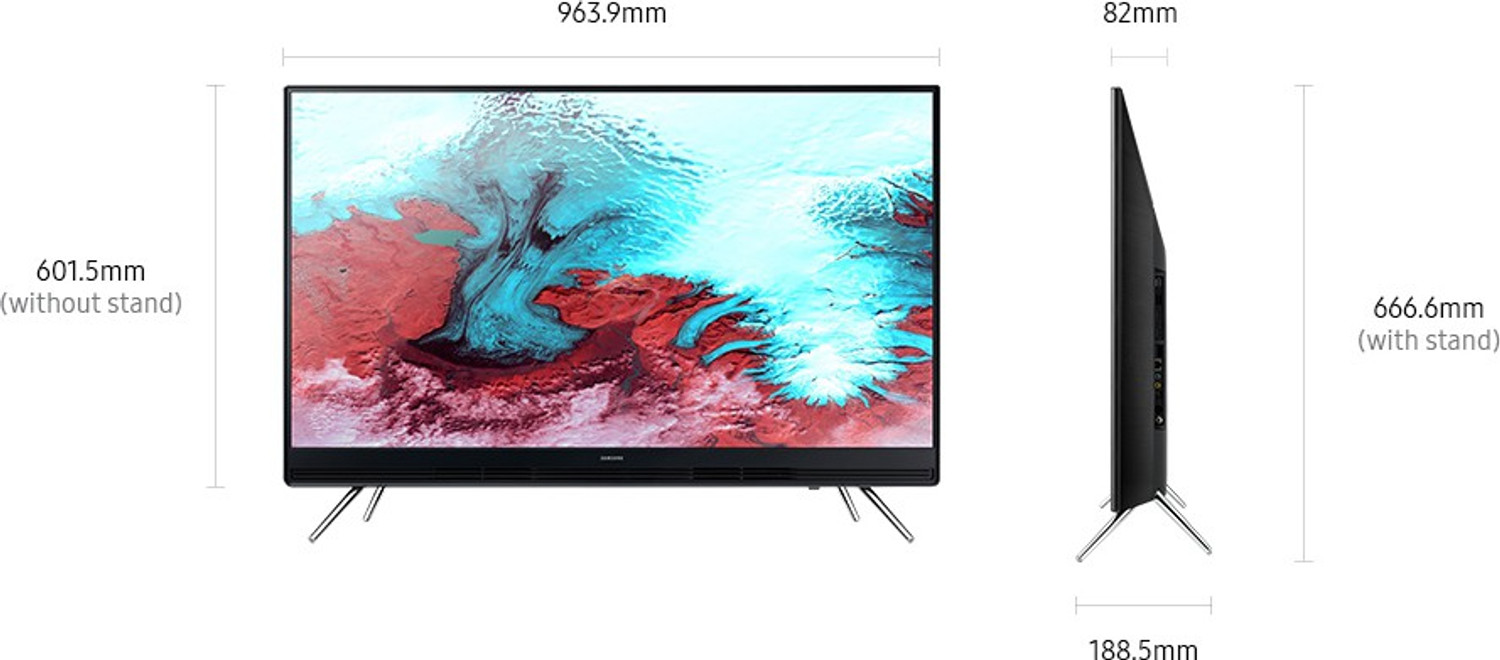 Image of Samsung 108 cm (43 inch) Full HD LED Smart Tizen TV