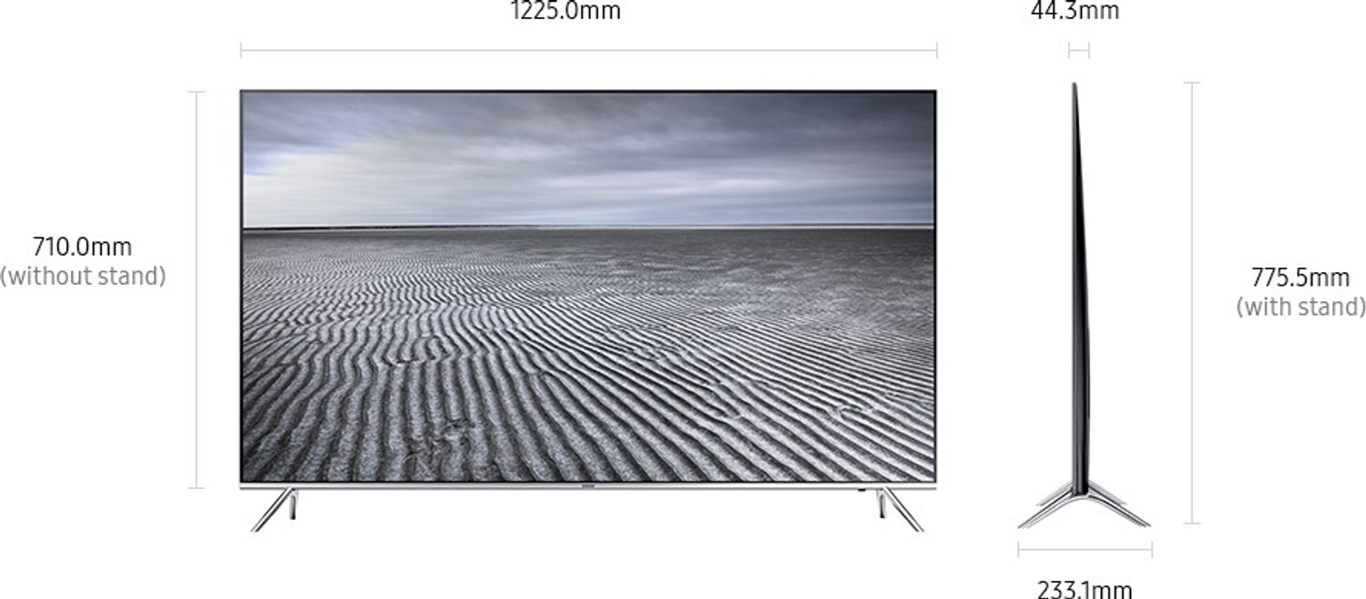Image of Samsung 138 cm (55 inch) Ultra HD (4K) LED Smart Tizen TV