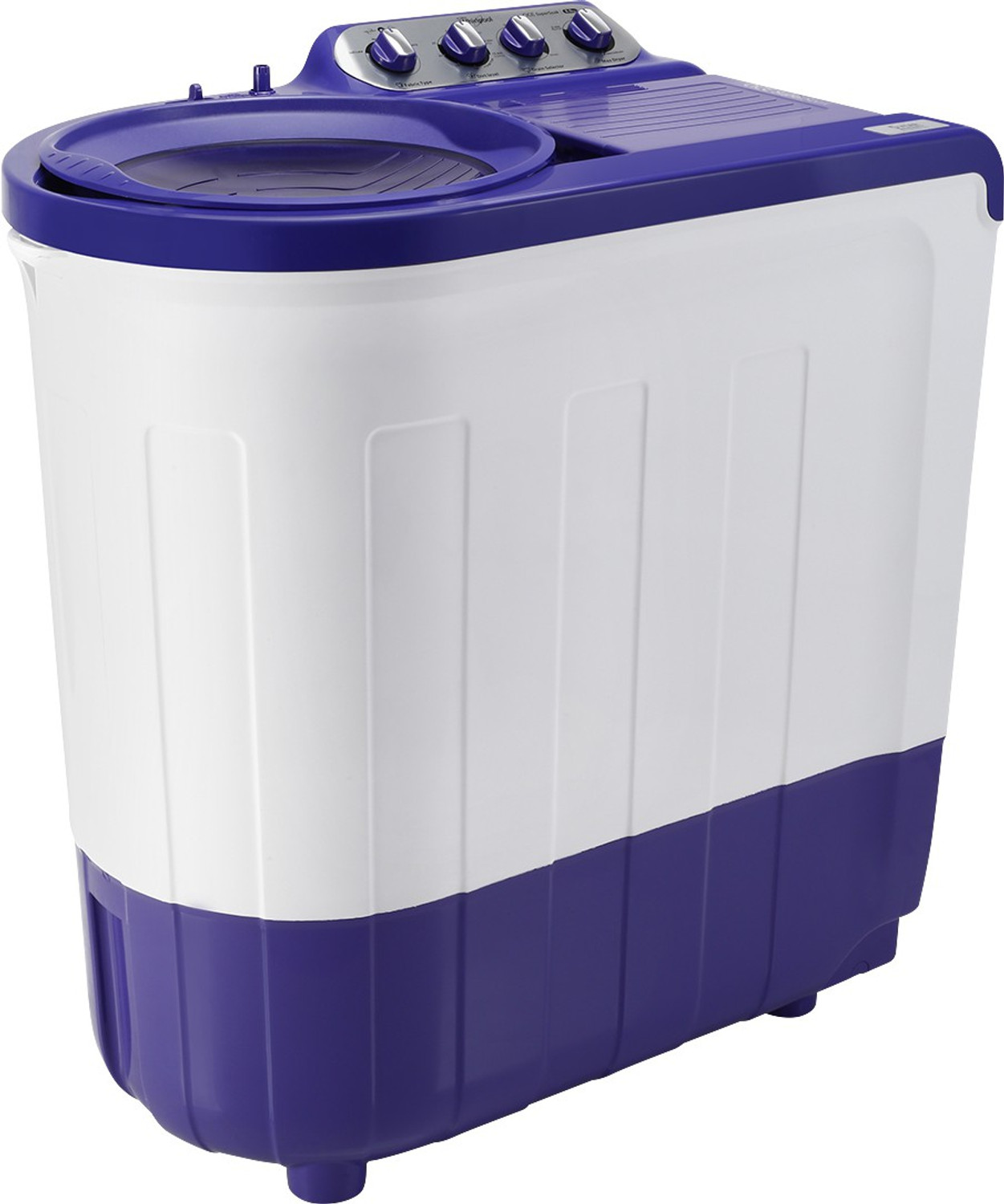 Image of Whirlpool 8 kg 5 Star, Supersoak Technology Semi Automatic Top Load Washing Machine Purple