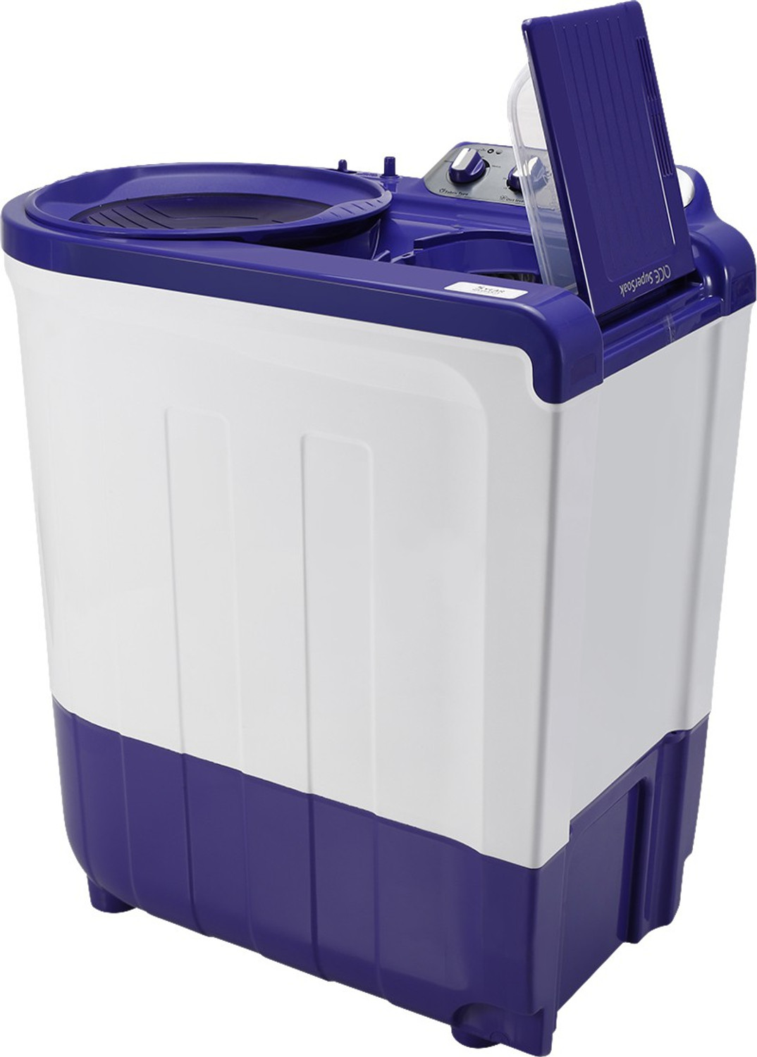 Image of Whirlpool 8 kg 5 Star, Supersoak Technology Semi Automatic Top Load Washing Machine Purple