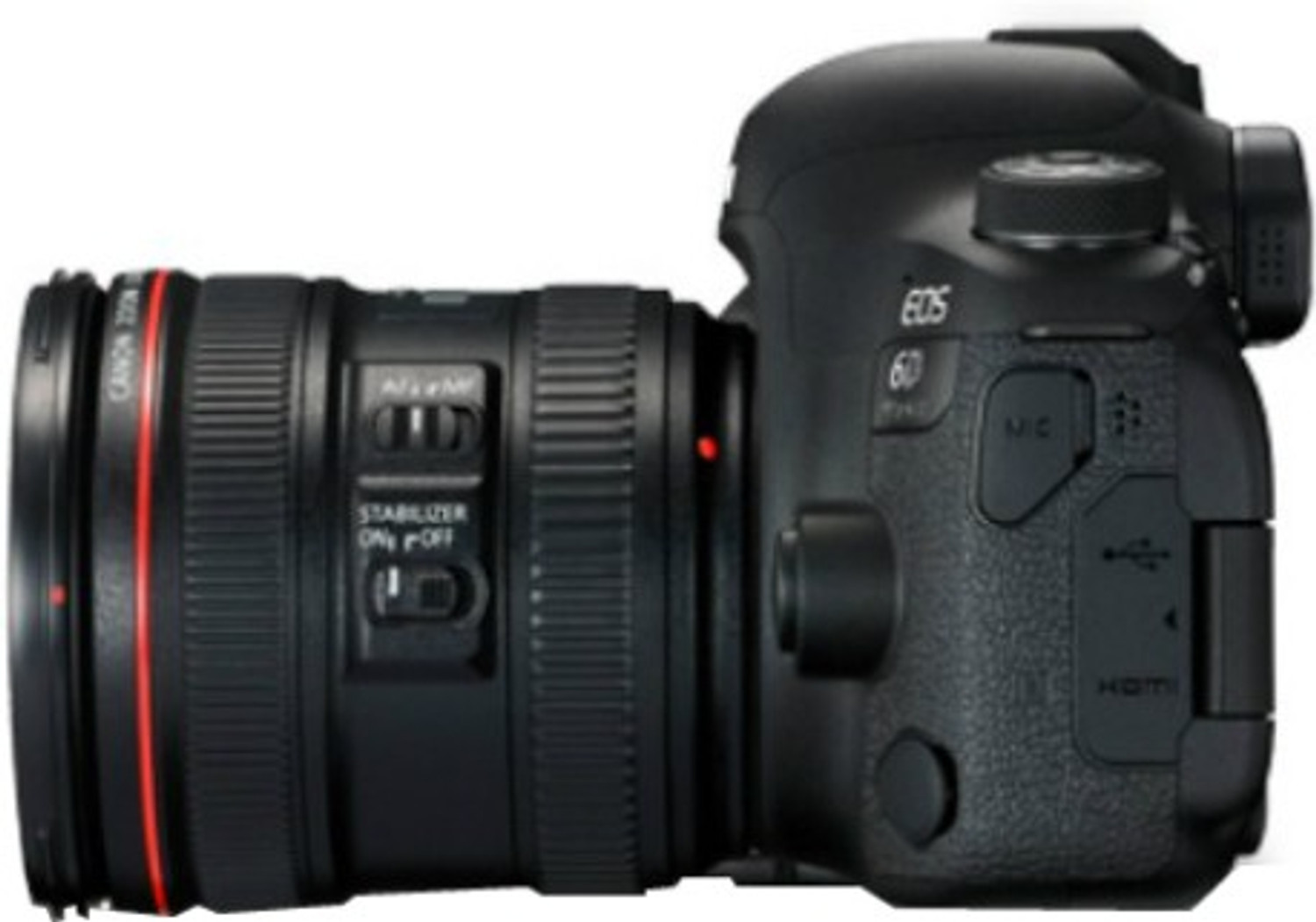 Image of Canon EOS 6D Mark II DSLR Camera Body with Single Lens: EF 24-70mm f /4L IS USM