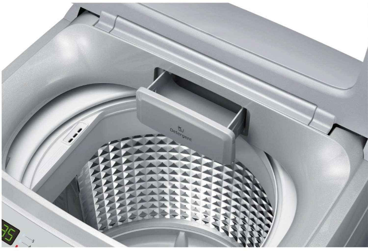 Image of Samsung 6.2 kg with Monsoon Feature Fully Automatic Top Load Washing Machine Grey