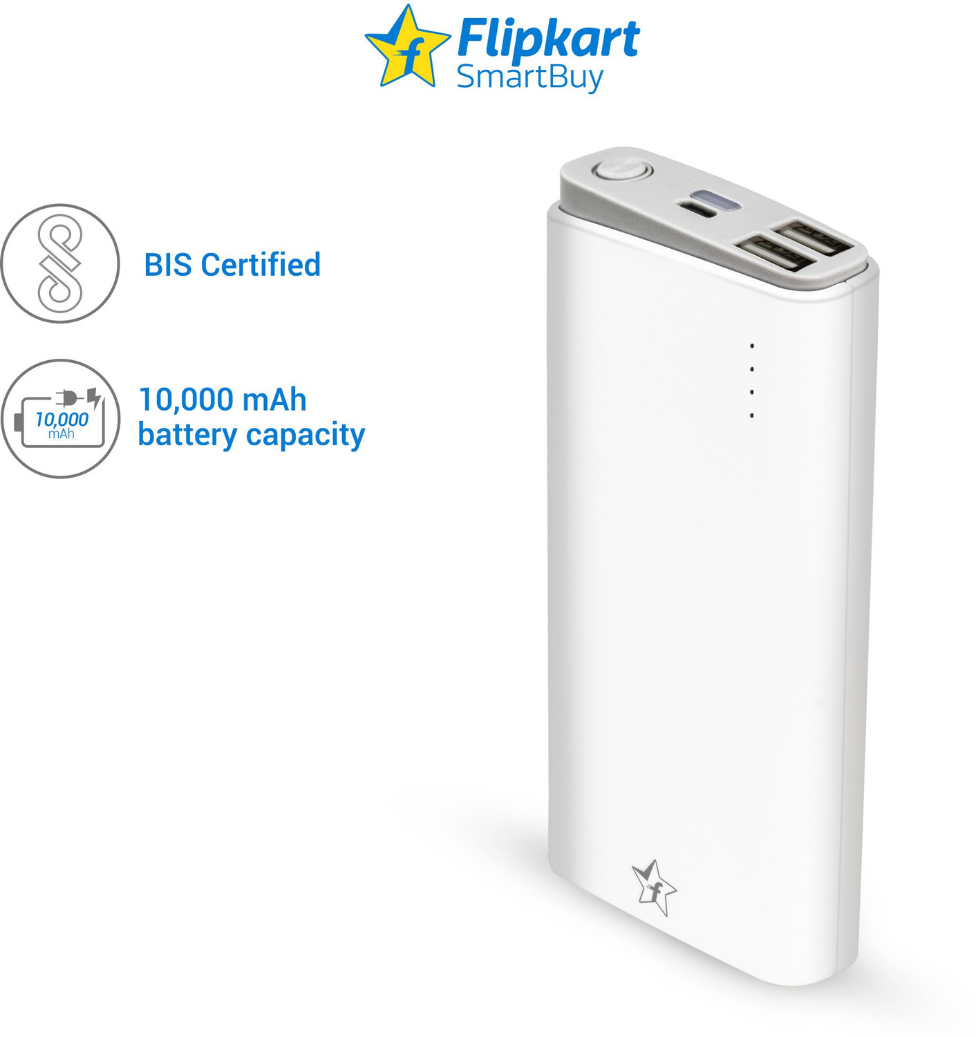 Image of Flipkart SmartBuy 10000 mAh Power Bank