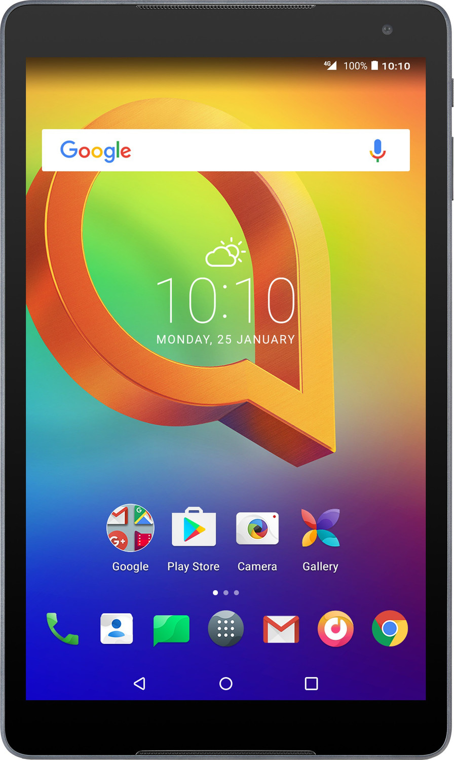 Image of Alcatel A3 10 (VOLTE) 2 GB RAM 16 GB ROM 10.1 inch with 4G MediaTek 8735B Quad Core Tablet (Black)