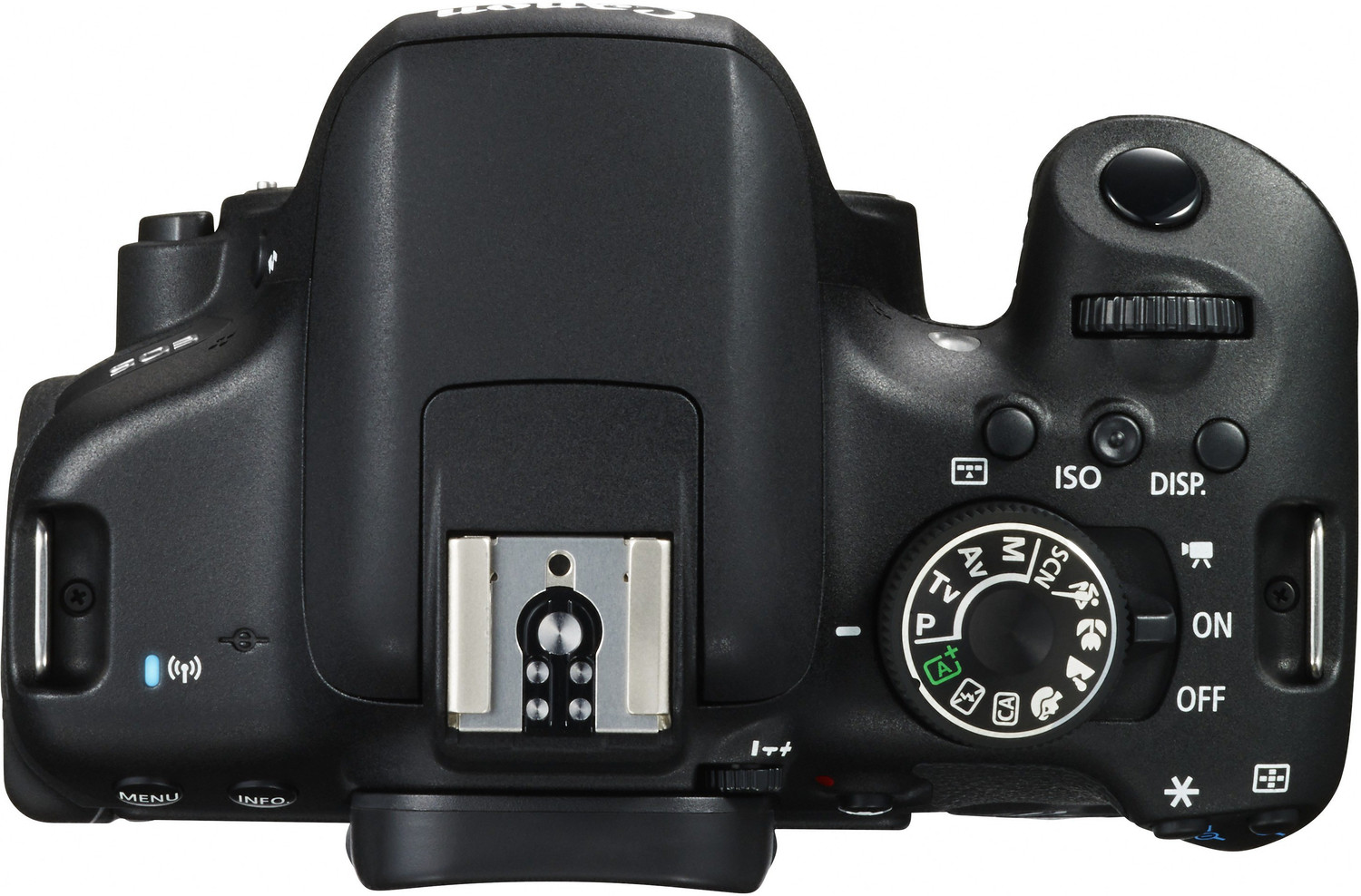 Image of Canon EOS 750D DSLR Camera Body with Single Lens: 18-55mm (16 GB SD Card + Camera Bag)