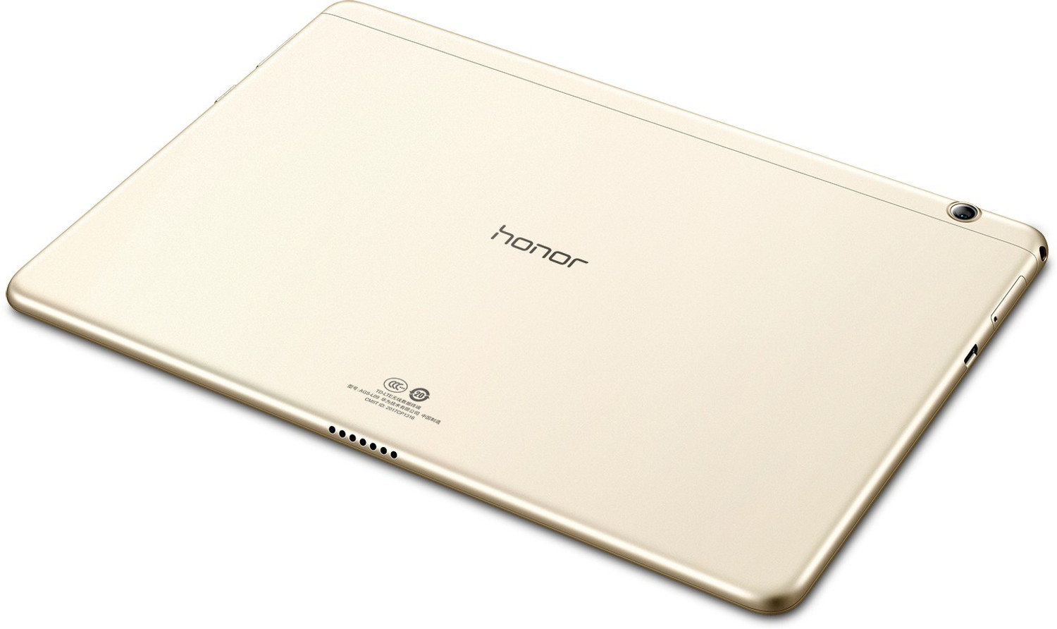 Image of Honor MediaPad T3 10 2 GB RAM 16 GB ROM 9.6 inch with 4G Qualcomm MSM8917 Quad Core Processor Tablet (Luxurious Gold)