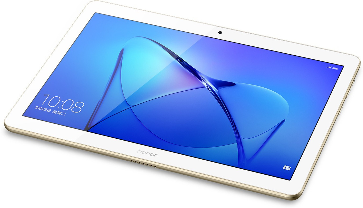 Image of Honor MediaPad T3 10 2 GB RAM 16 GB ROM 9.6 inch with 4G Qualcomm MSM8917 Quad Core Processor Tablet (Luxurious Gold)