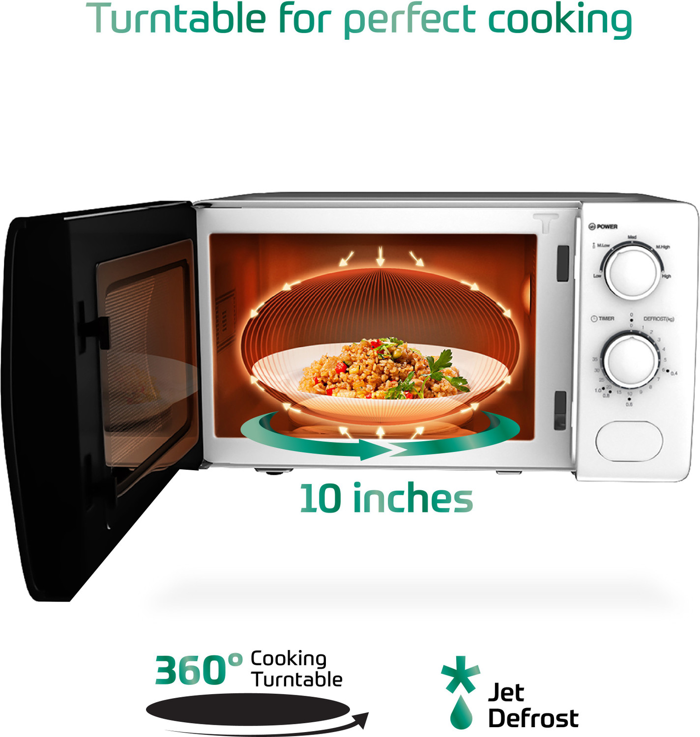 Image of MarQ by Flipkart 20 L Solo Microwave Oven