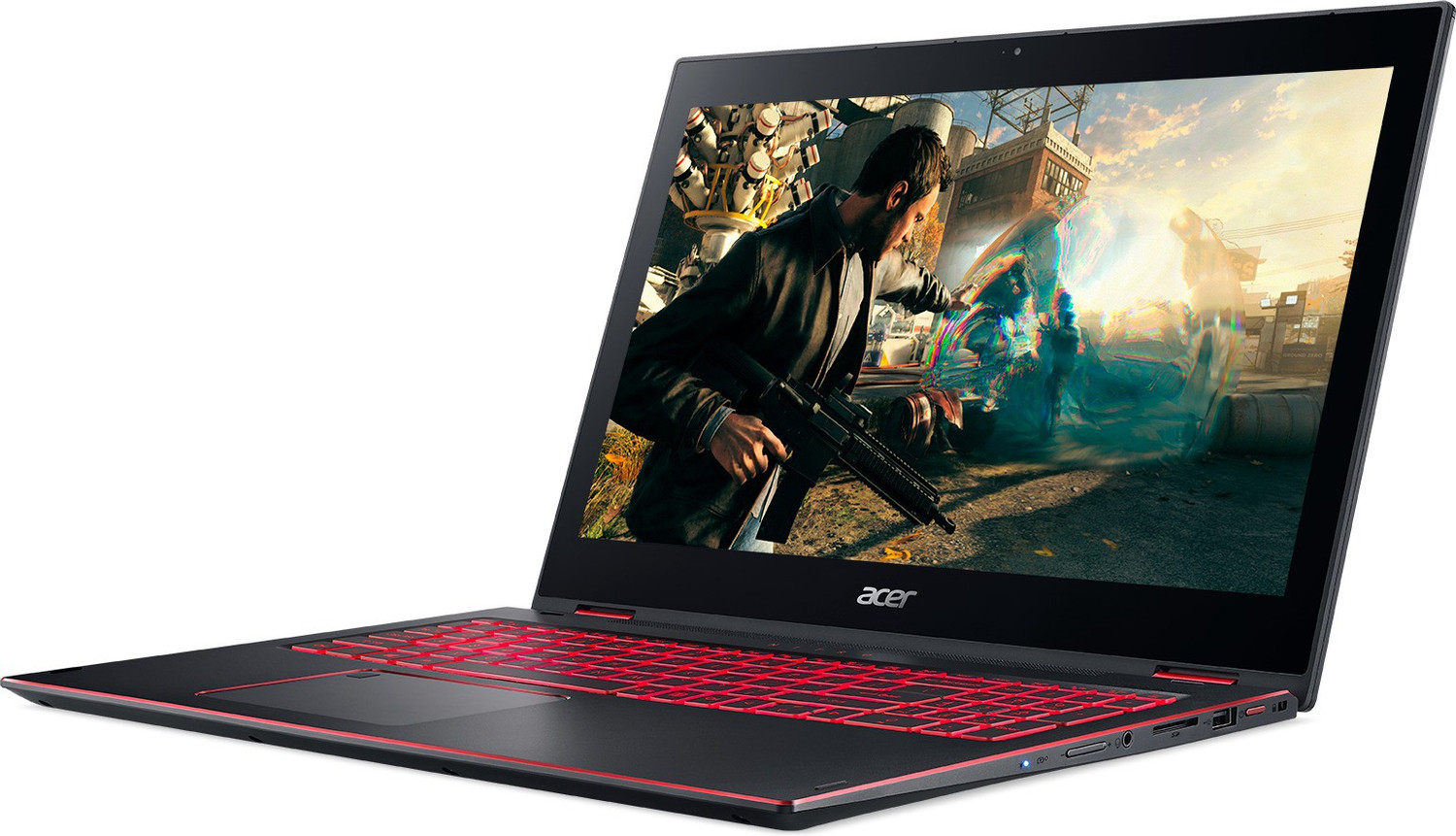 Image of Acer Nitro 5 Spin Intel Core i5 8th Gen 8250U - (8 GB /1 TB HDD /Windows 10 Home /4 GB Graphics) NP515-51 Laptop