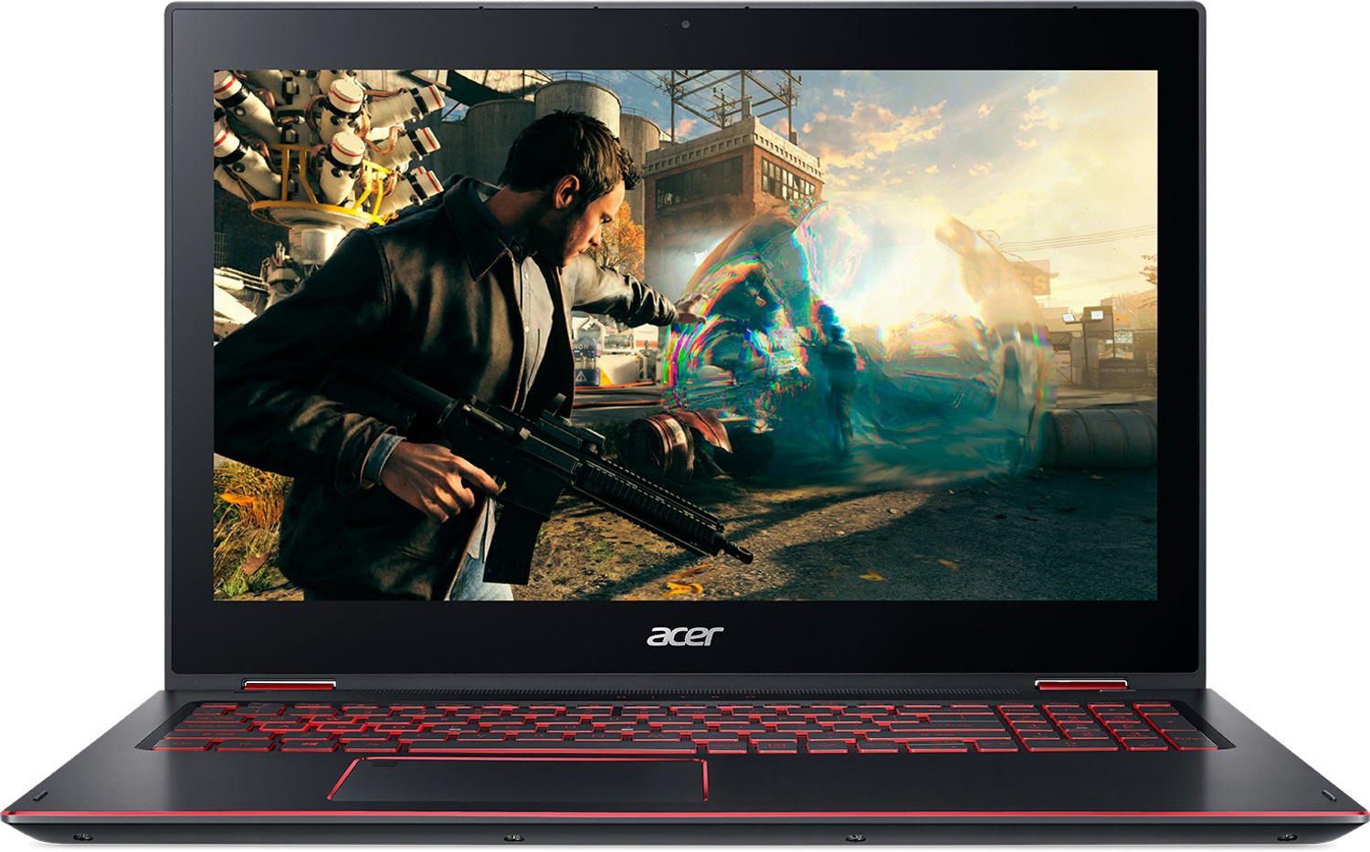 Image of Acer Nitro 5 Spin Intel Core i5 8th Gen 8250U - (8 GB /1 TB HDD /Windows 10 Home /4 GB Graphics) NP515-51 Laptop