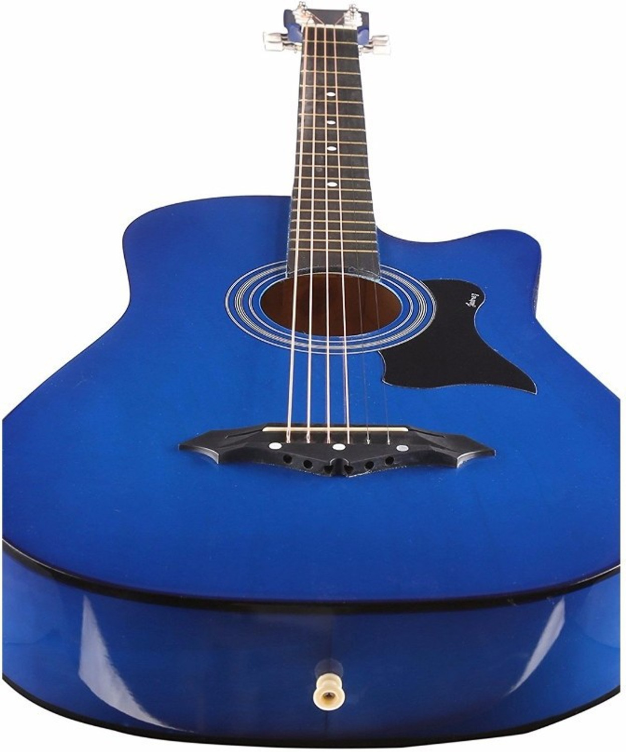 Image of Juarez JRZ38C /BLUE Acoustic Guitar Linden Wood Ebony Right Hand Orientation
