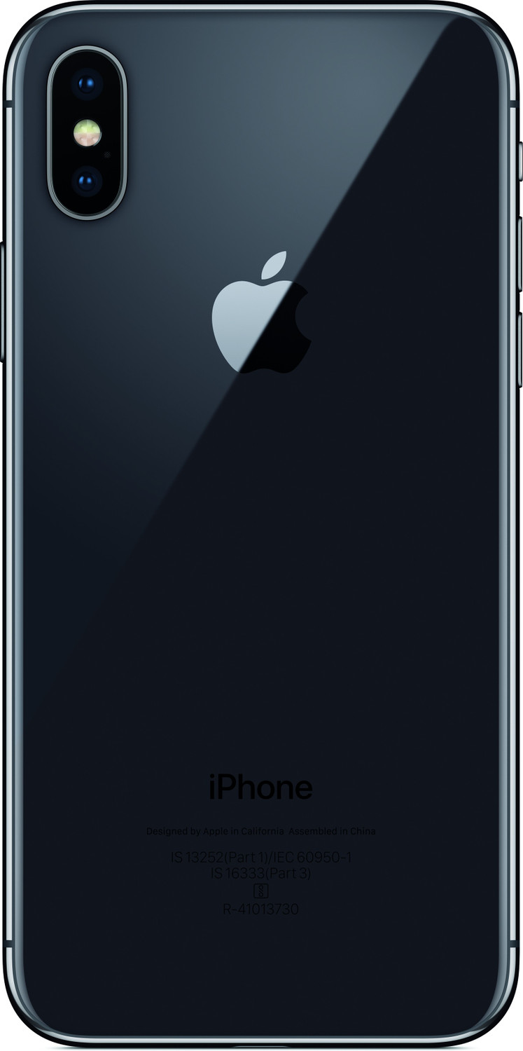 Image of Apple iPhone X (Space Gray, 64 GB)