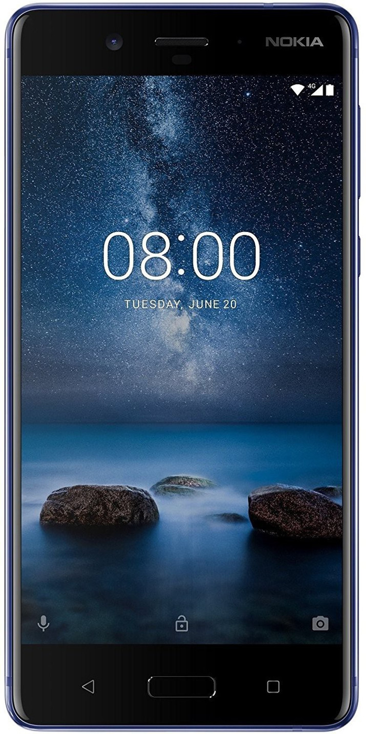 Image of Nokia 8 (Polished Blue, 64 GB)