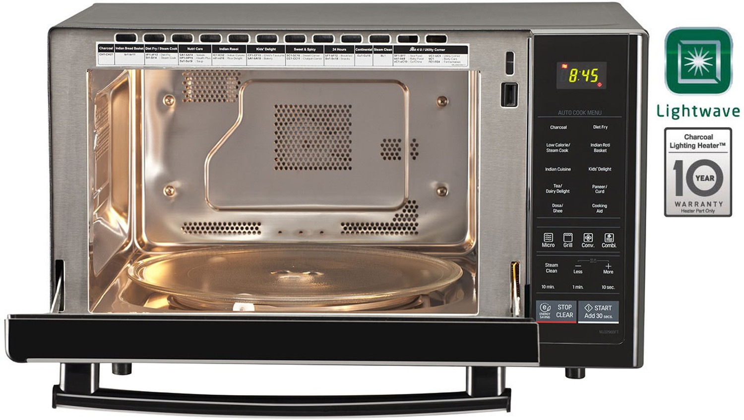 Image of LG 32 L Charcoal Convection Microwave Oven
