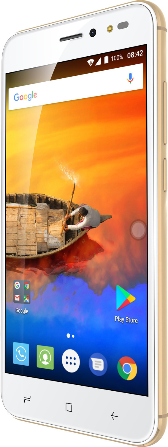 Image of Intex Aqua Lions X1+ (Champagne, 32 GB)
