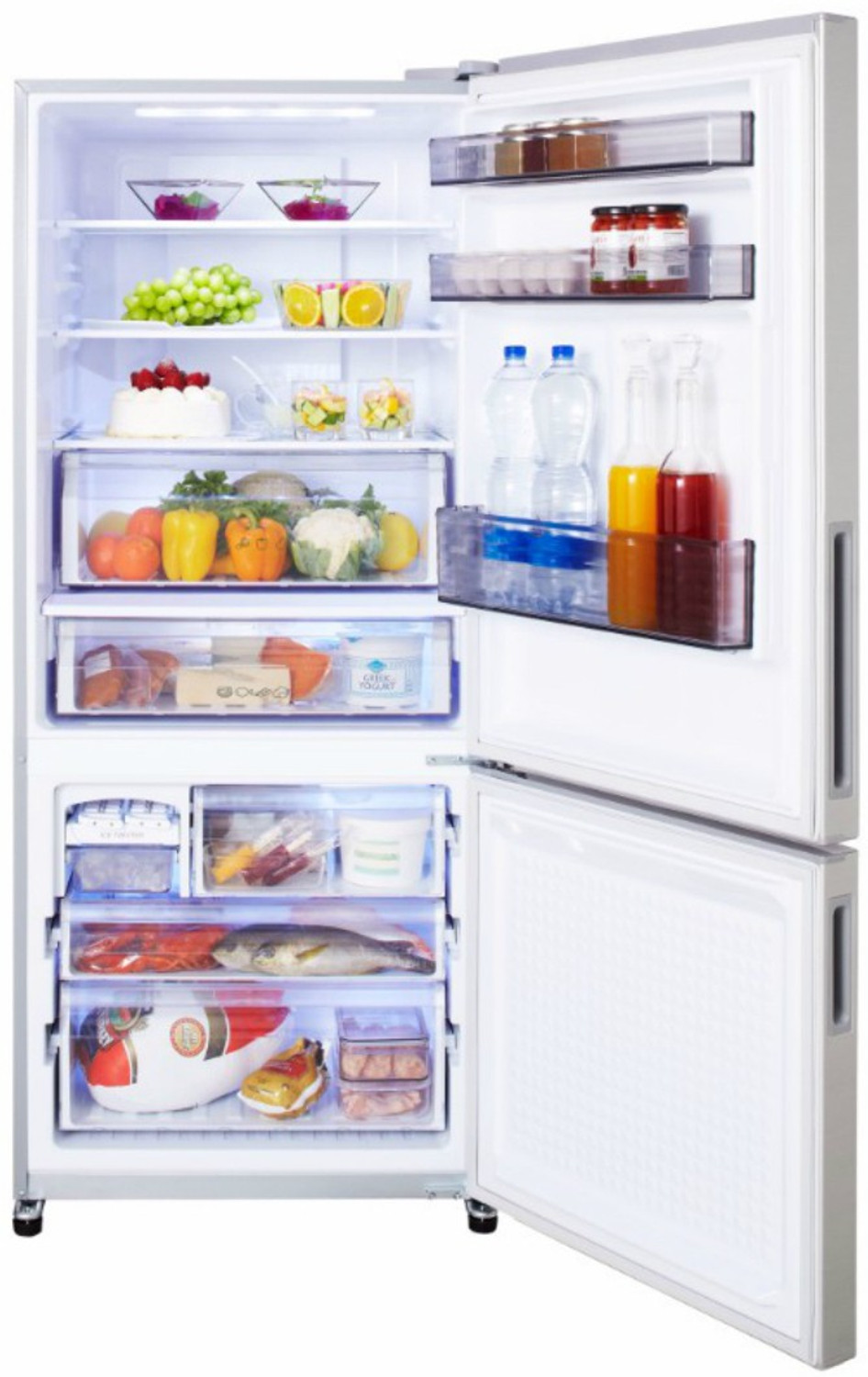 Image of Panasonic 450 L Frost Free Double Door Bottom Mount 3 Star Refrigerator