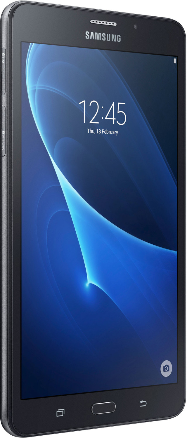 Image of Samsung Galaxy Tab A 1.5 GB RAM 8 GB ROM 7 inch with 4G Qualcomm Snapdragon Quad Core Processor Tablet (Black)