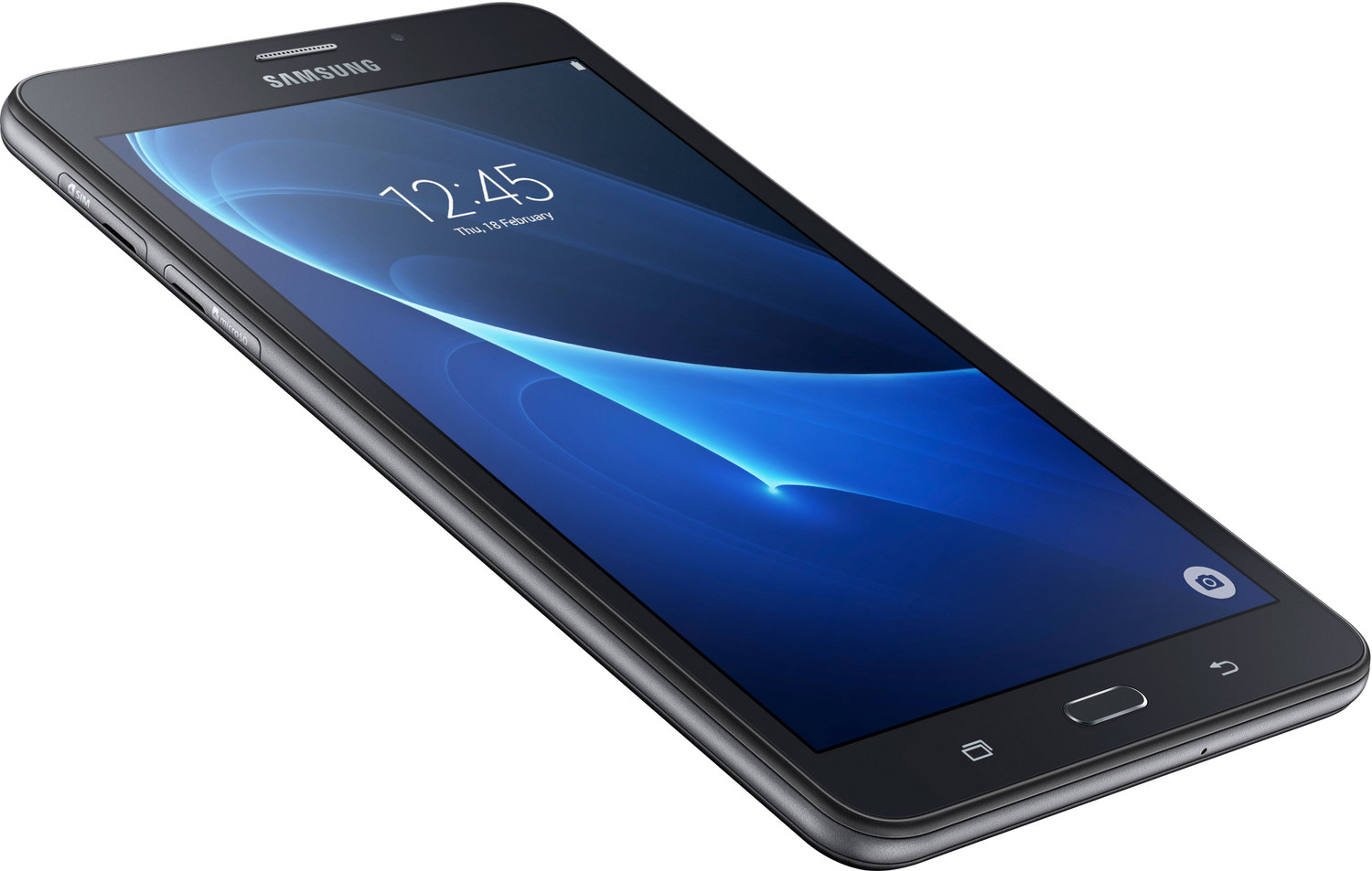 Image of Samsung Galaxy Tab A 1.5 GB RAM 8 GB ROM 7 inch with 4G Qualcomm Snapdragon Quad Core Processor Tablet (Black)