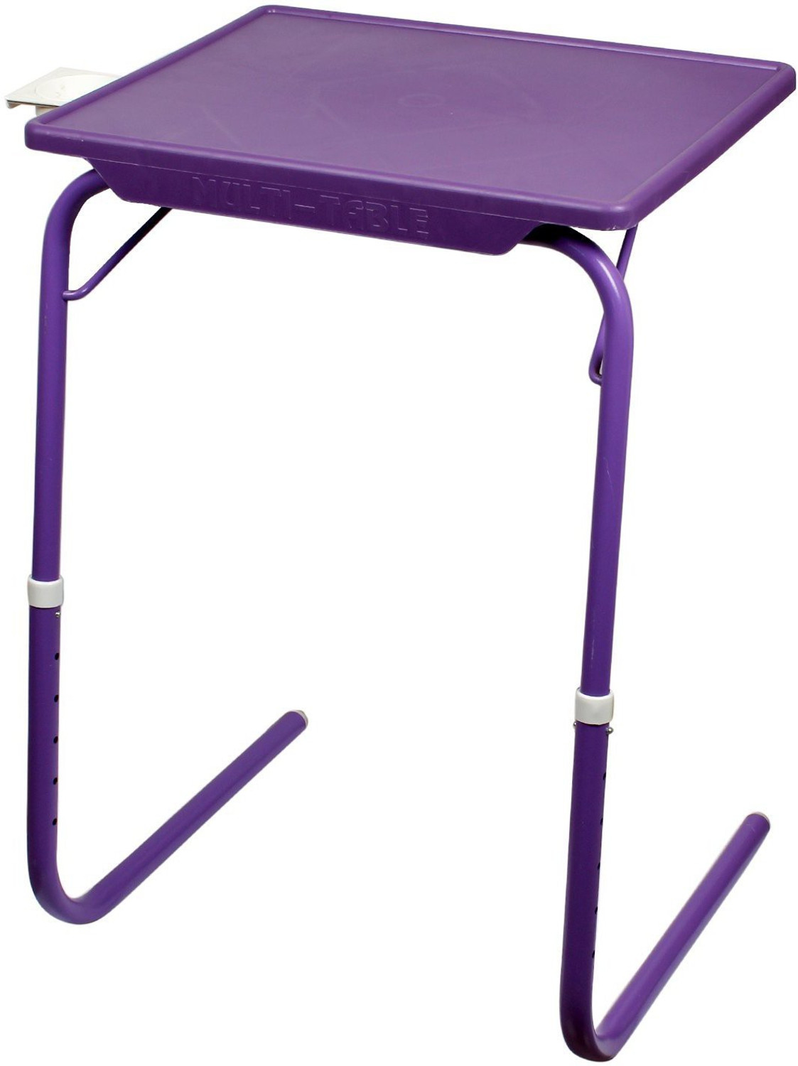 Image of MULTI - TABLE Mate Multi Purpose Table Purple Plastic Portable Laptop Table