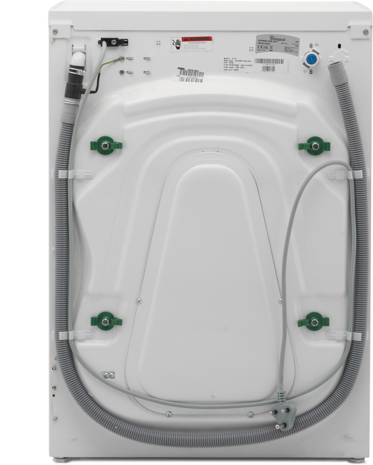 Image of Whirlpool 9 kg Fully Automatic Front Load Washing Machine White