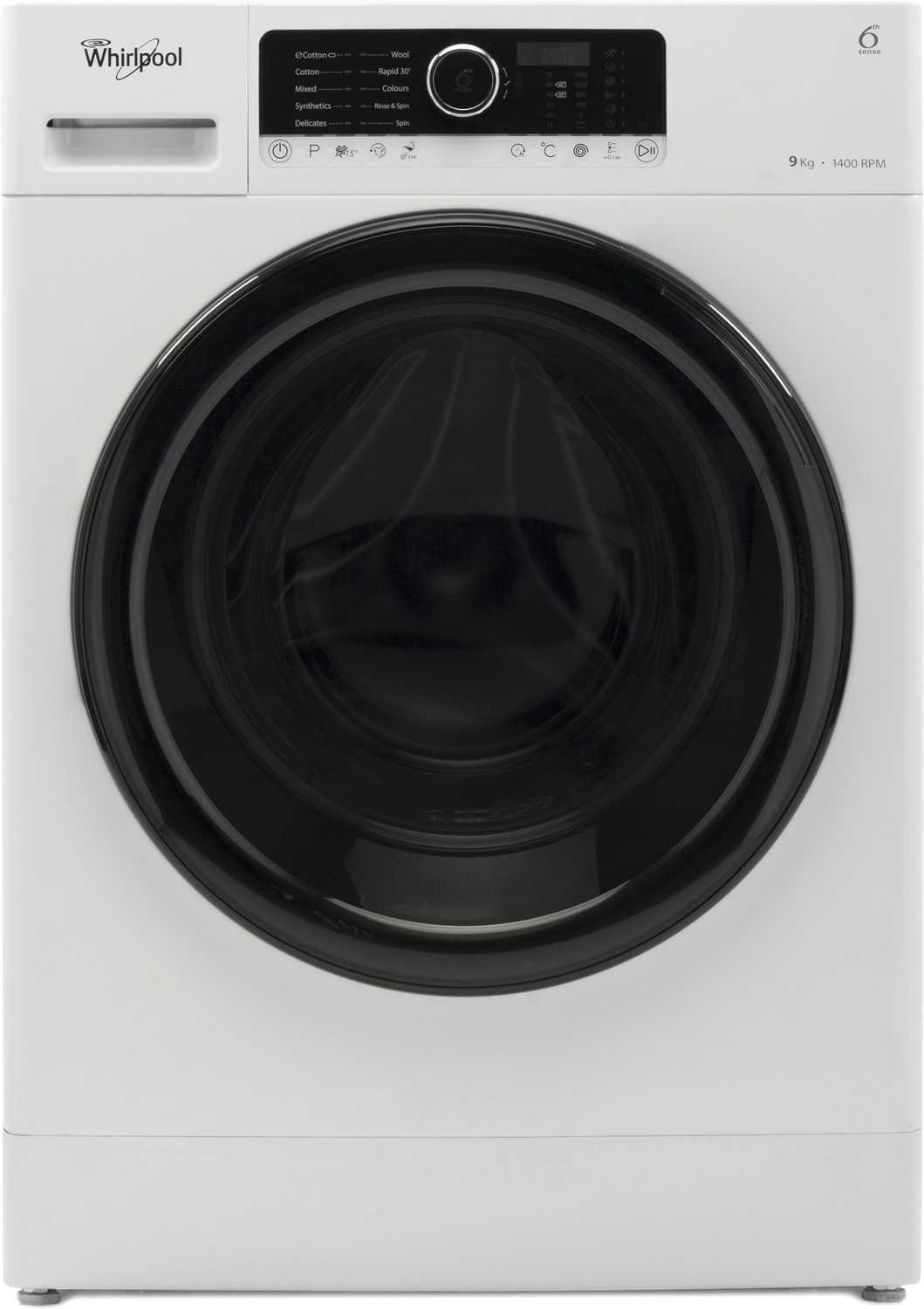 Image of Whirlpool 9 kg Fully Automatic Front Load Washing Machine White