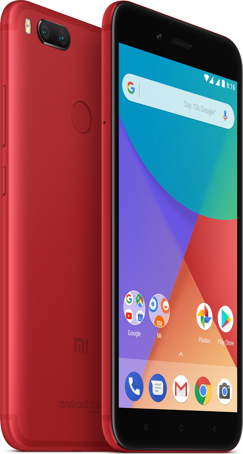 Image of Mi A1 (Red, 64 GB) (4 GB RAM)