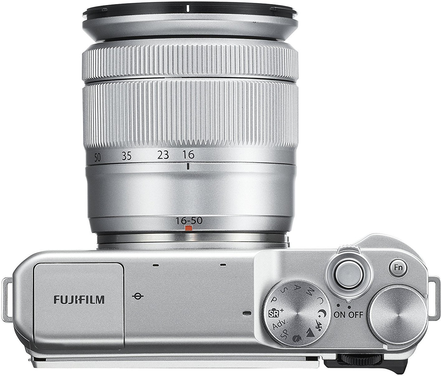 Image of FUJIFILM X-A10 Silver With XC 16-50mm F3.5-5.6 OIS II Lens Mirrorless Camera Kit