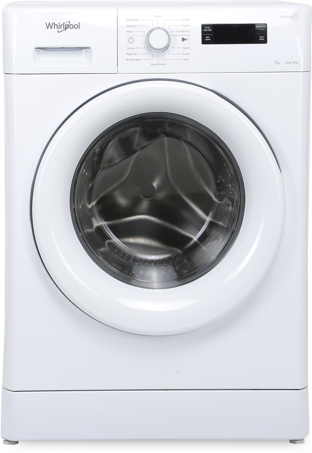 Image of Whirlpool 7 kg Fully Automatic Front Load Washing Machine White