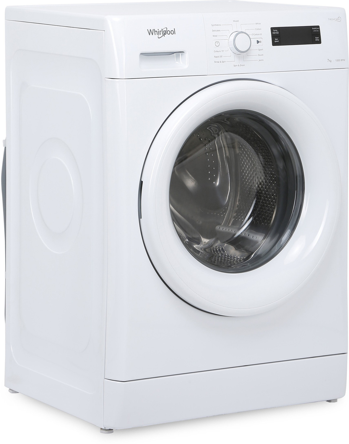 Image of Whirlpool 7 kg Fully Automatic Front Load Washing Machine White