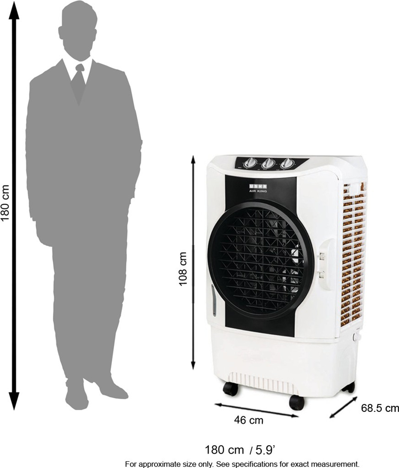 Image of USHA 50 L Desert Air Cooler