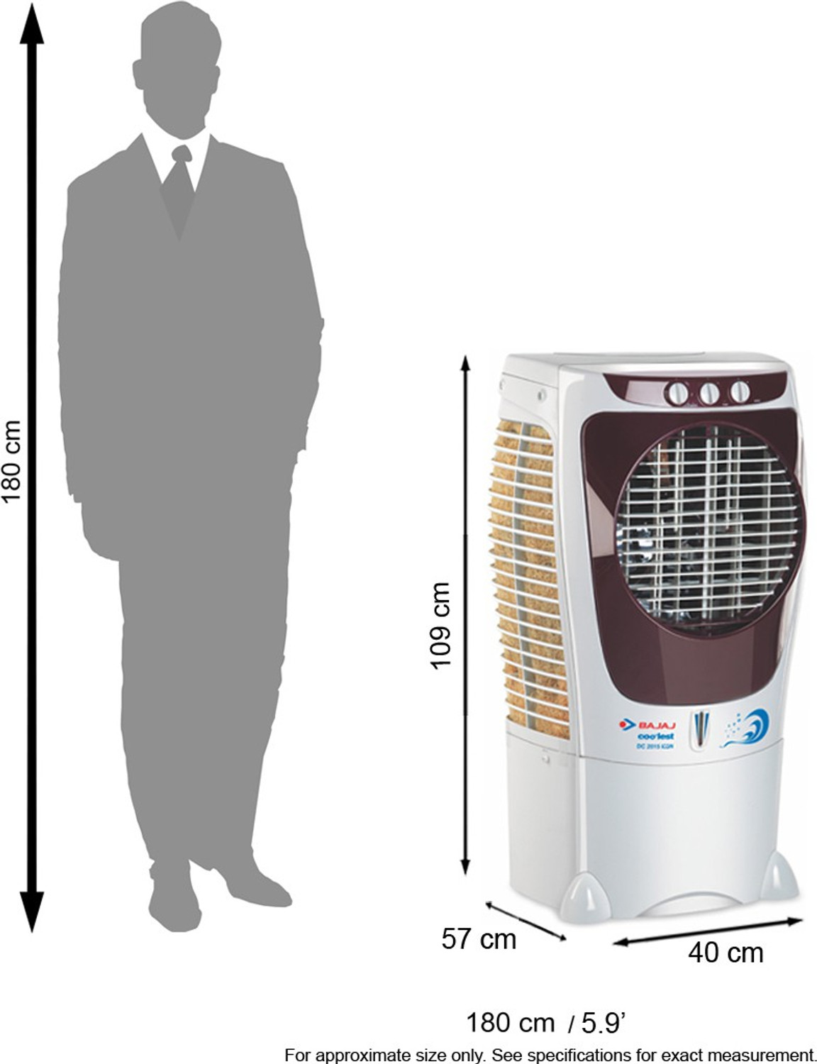 Image of BAJAJ 43 L Desert Air Cooler
