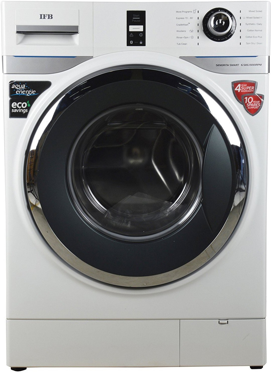 Image of IFB 6.5 kg Fully Automatic Front Load Washing Machine with In-built Heater White