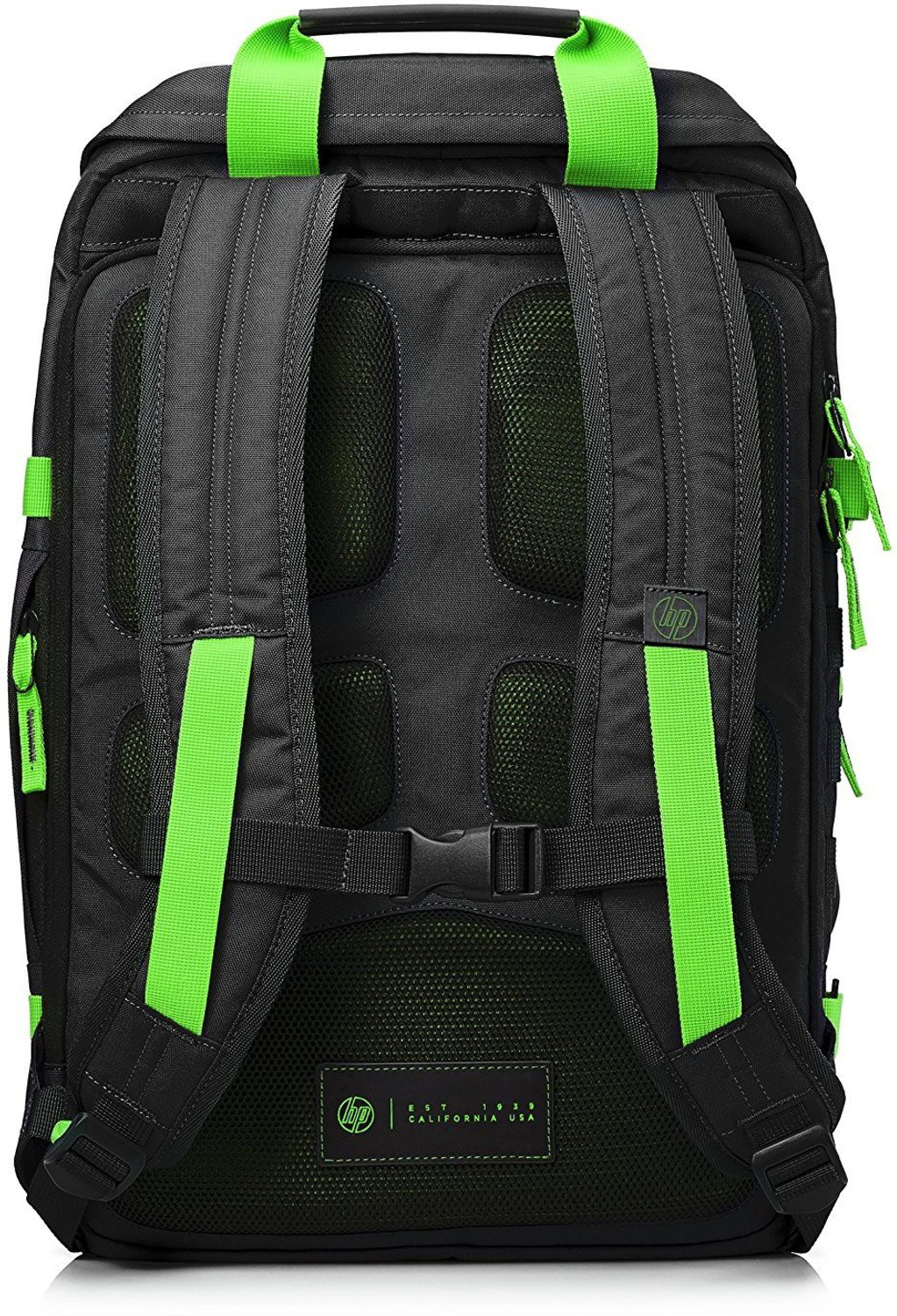 Image of HP T5P98AA Laptop Bag (Black, Electric Green)