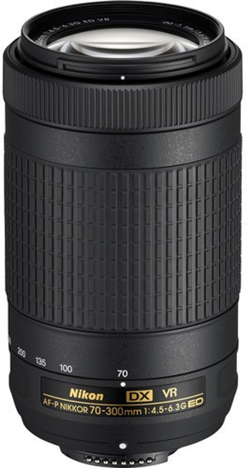 Image of NIKON AF-P DX NIKKOR 70 - 300 mm f /4.5 - 6.3G ED VR Telephoto Zoom Lens