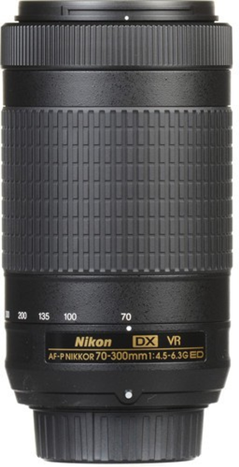 Image of NIKON AF-P DX NIKKOR 70 - 300 mm f /4.5 - 6.3G ED VR Telephoto Zoom Lens