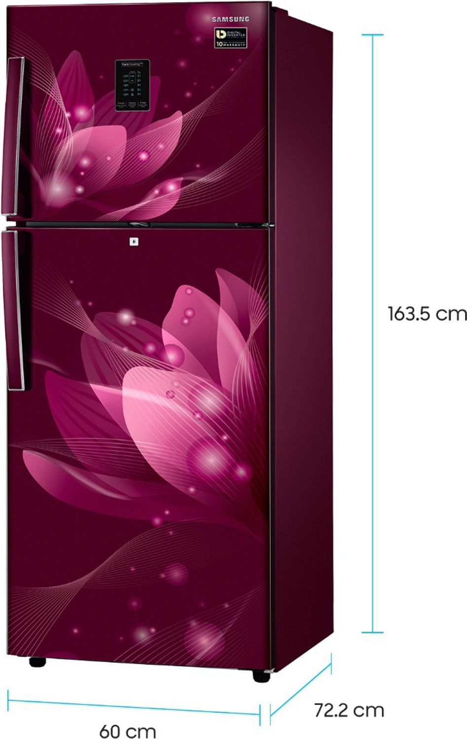Samsung 324l 3 star refrigerator deals