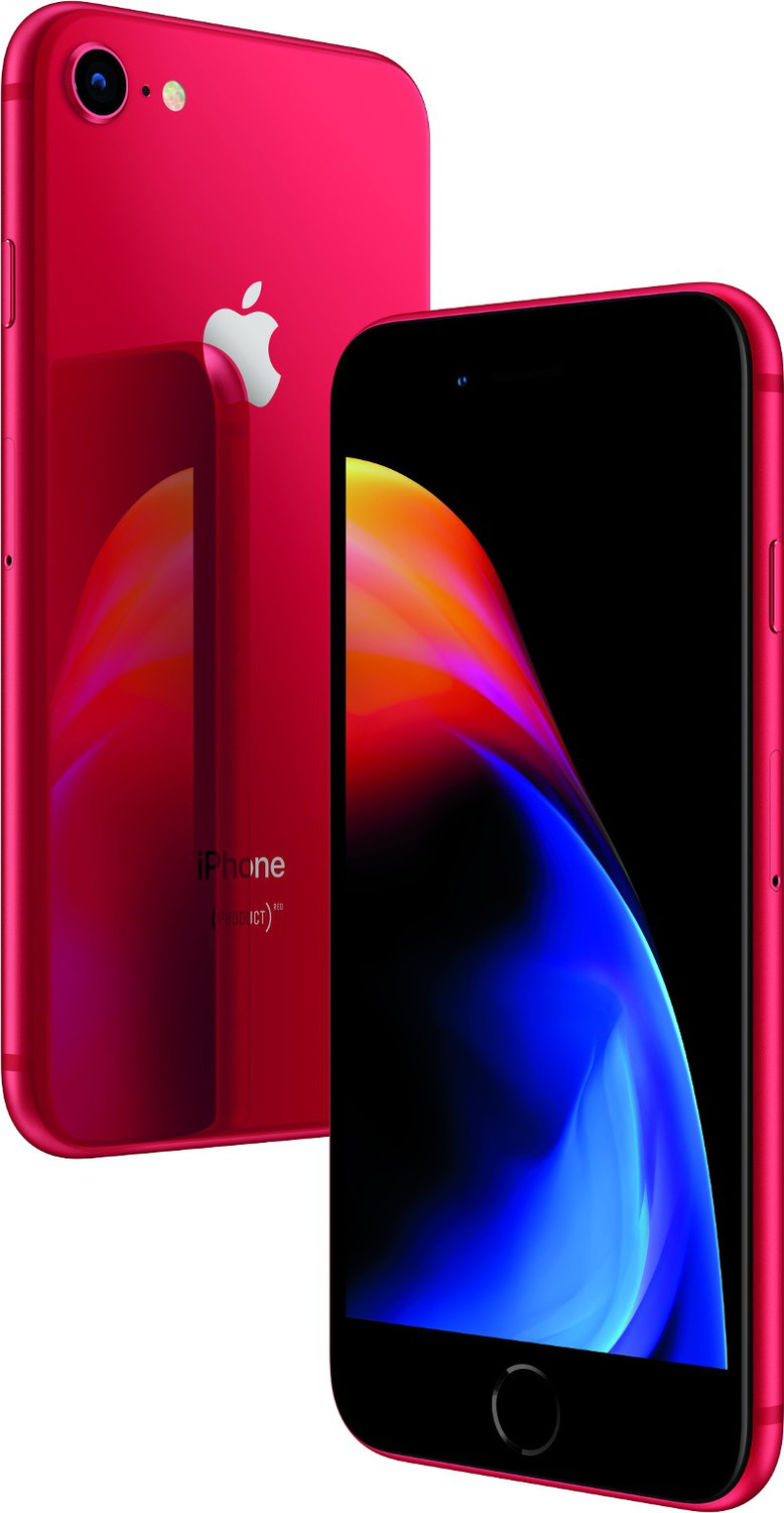 Image of Apple iPhone 8 (PRODUCT)RED (Red, 64 GB)