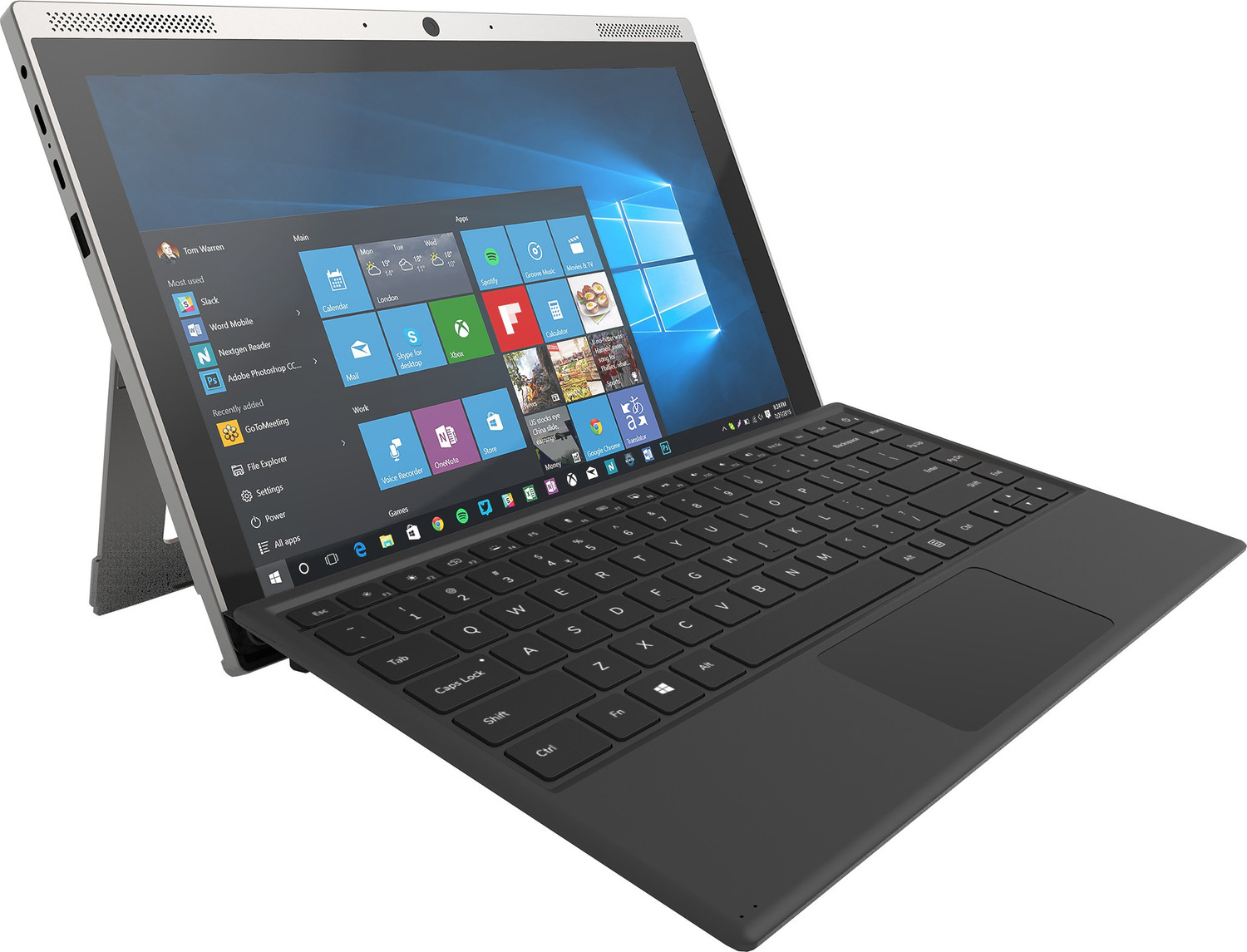 Image of Smartron t.book flex Intel Core i5 7th Gen 7Y54 - (4 GB /128 GB SSD /Windows 10 Home) T1224 2 in 1 Laptop