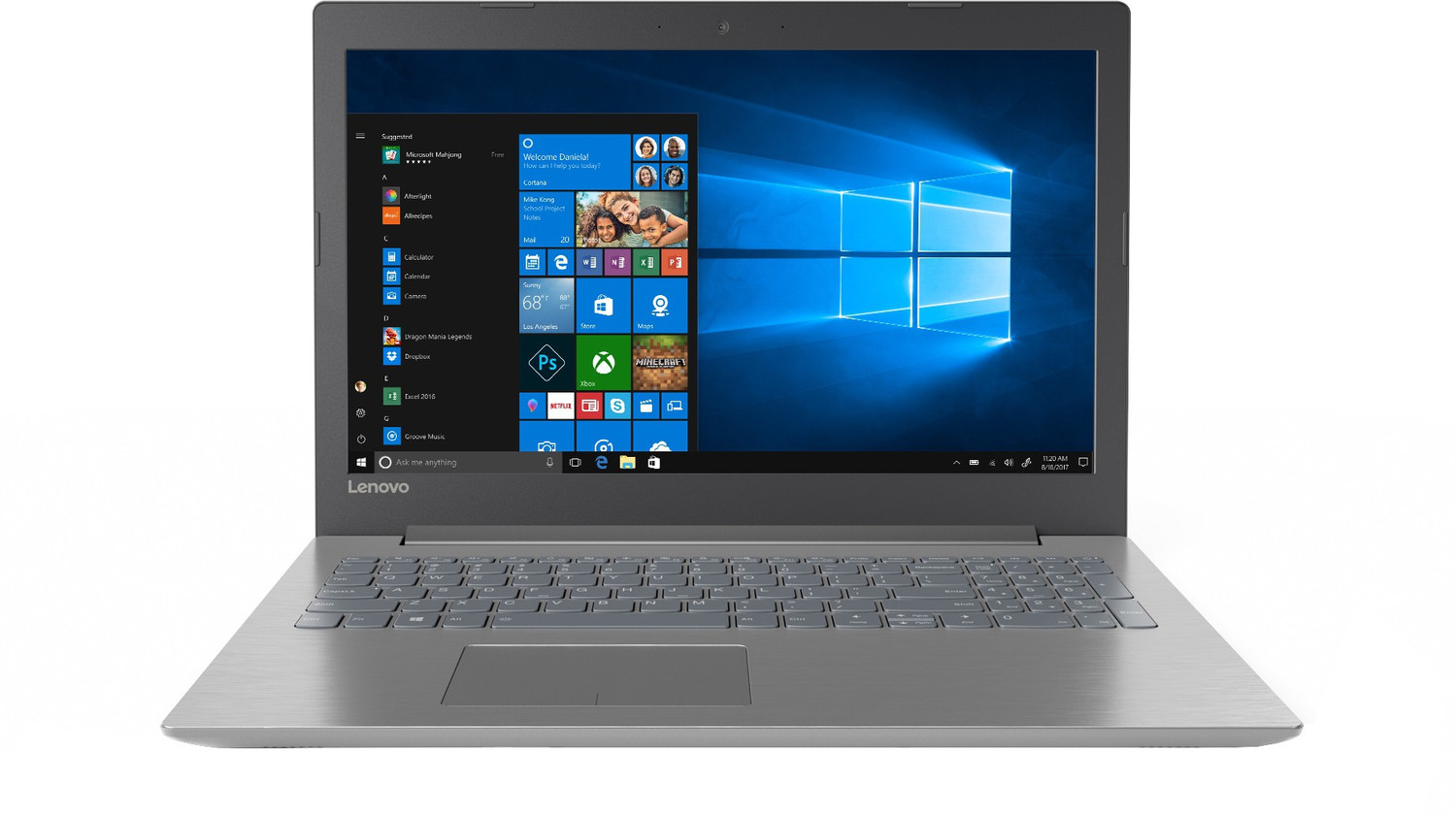 Image of Lenovo Ideapad Intel Core i5 7th Gen 7200U - (8 GB /1 TB HDD /Windows 10 Home /2 GB Graphics) IP 320-15IKB Laptop