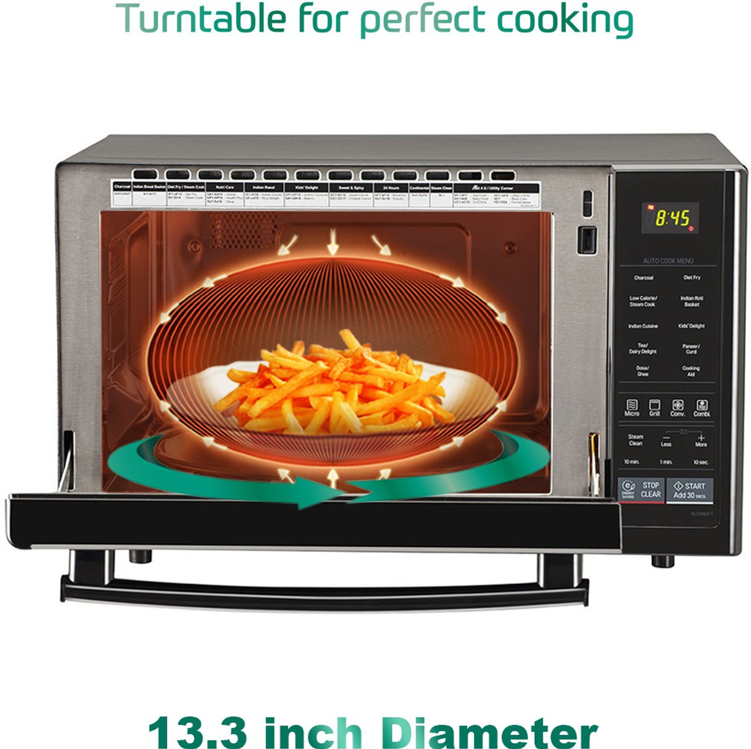 Image of LG 32 L Charcoal Convection Microwave Oven