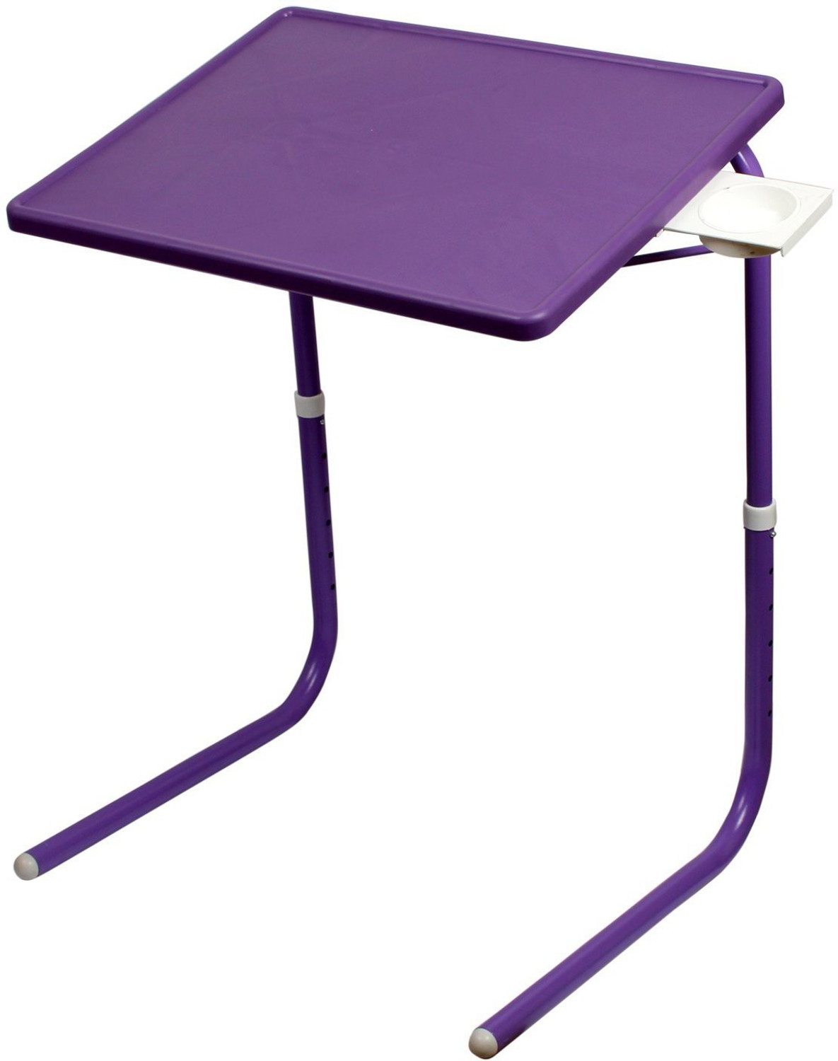 Image of MULTI - TABLE Mate Multi Purpose Table Purple Plastic Portable Laptop Table