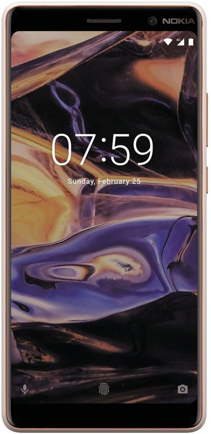 Image of Nokia 7 Plus (White & Copper, 64 GB)