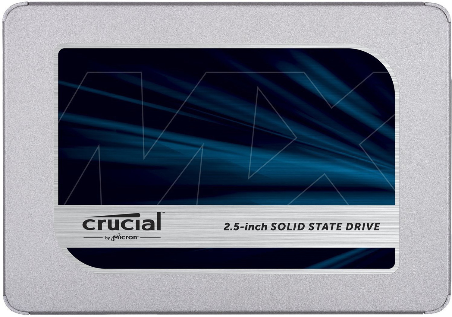 Image of Crucial MX500 500 GB Laptop, Desktop Metallic SATA Internal Solid State Drive (SSD) (CT500MX500SSD1)
