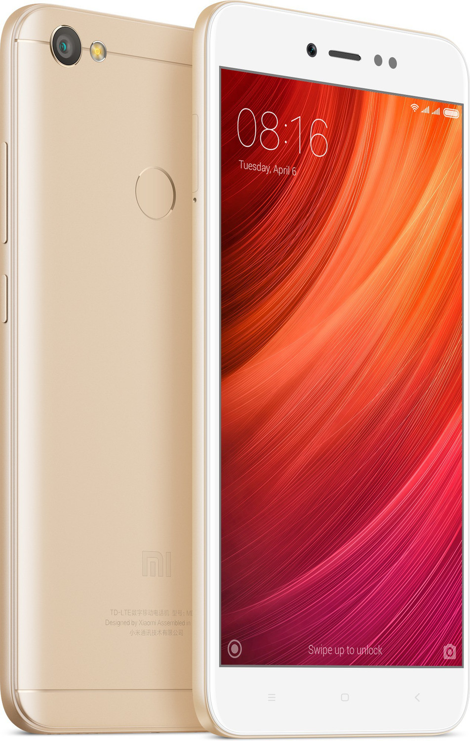 Image of Redmi Y1 (Gold, 64 GB)