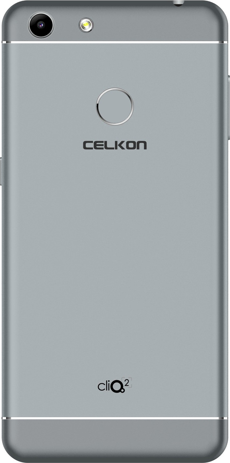 Image of Celkon Cliq 2 (Black&Grey, 32 GB)