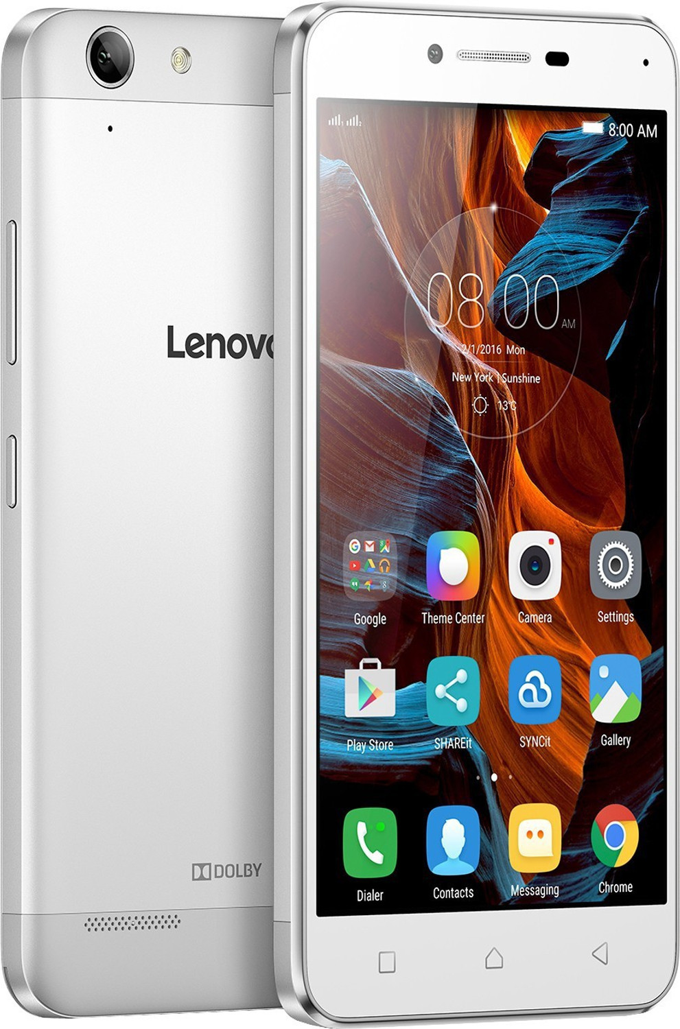 Image of Lenovo Vibe K5 Plus (Silver, 16 GB)