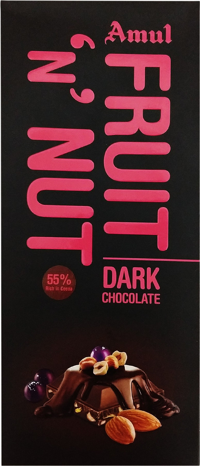 Amul Fruit and Nut Chocolate Bars  (150 g)