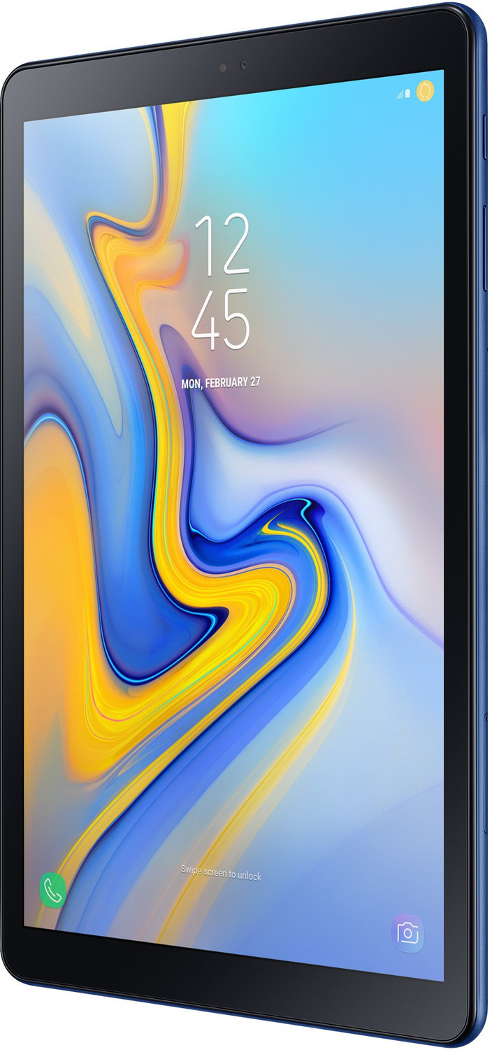 Image of Samsung Galaxy Tab A 3 GB RAM 32 GB ROM 10.5 inch with 4G Qualcomm Snapdragon 450 Octa Core Tablet (Blue)