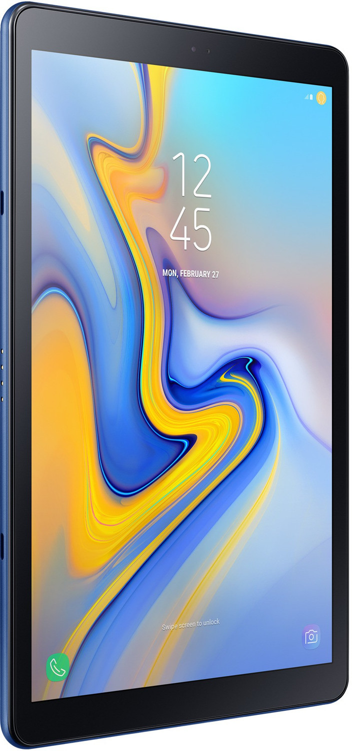 Image of Samsung Galaxy Tab A 3 GB RAM 32 GB ROM 10.5 inch with 4G Qualcomm Snapdragon 450 Octa Core Tablet (Blue)